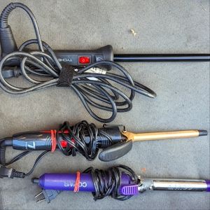 3 curling irons